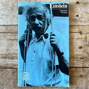Einstein by Johannes Wickert - Blue Cover
paperback Book‎